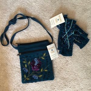 Rising tide bag & gloves